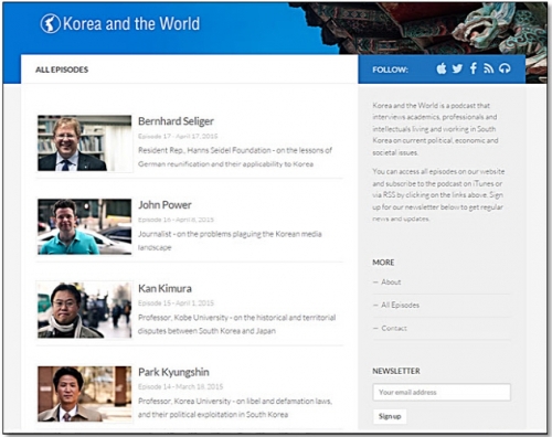 The World from Korea's Perspective: A Student-led Podcast