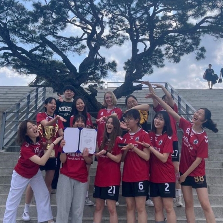 SNU Women’s Handball Team Wins the 2023 National University Handball Championships
