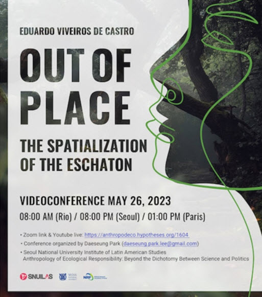 Poster for the Lecture, “Out of Place: The Spatialization of the Eschaton”