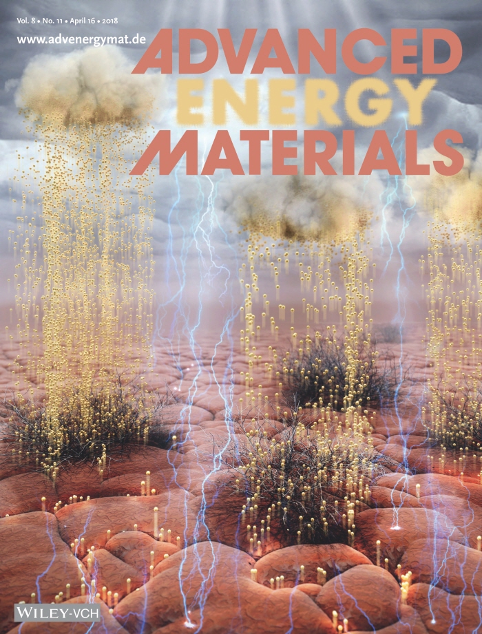 The research was published in journal 'Advanced Energy Materials' as the cover article on April 17, 2018. 