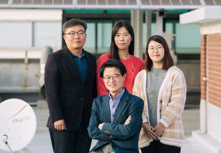 Meet the team: Chief Park Yongsuk, Researcher Kim Hyojung, Scholarship Student Nam Hye-In and Professor Jung Hye-Jin