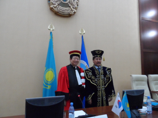 President Sung and President Galimkair Mutanov