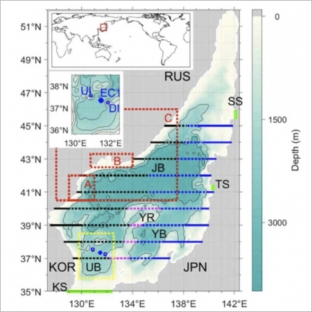 Decadal Changes in Meridional Overturning Circulation in the East Sea (Sea of Japan)