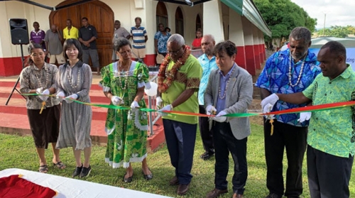 Converting Rainwater into Drinking Water: SNU Builds Rainwater-Harvesting Facility in Vanuatu