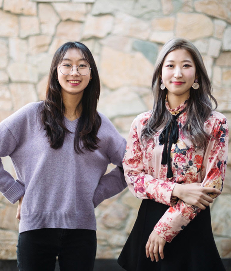 Kim Hyunji (College of Liberal Studies) & Kim Hansol (School of Dentistry)