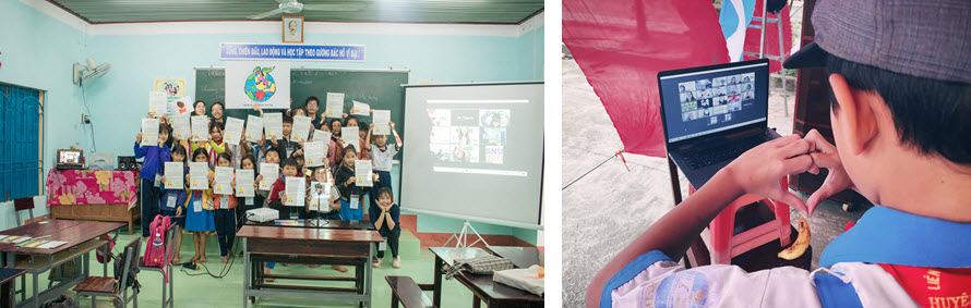 2020 Winter Digital SNUSR Volunteers in Vietnam