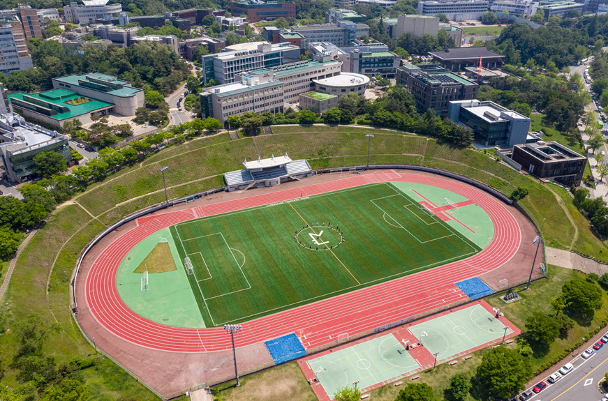 A panoramic view of SNU’s main sports complex
