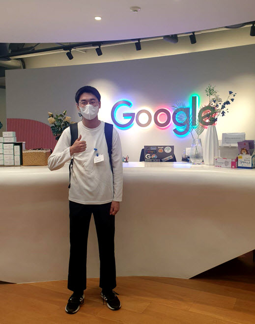 Hyunjin Cho (Department of Electrical and Computer Engineering) on the visit to Google Korea, Gangnam Financial Cente