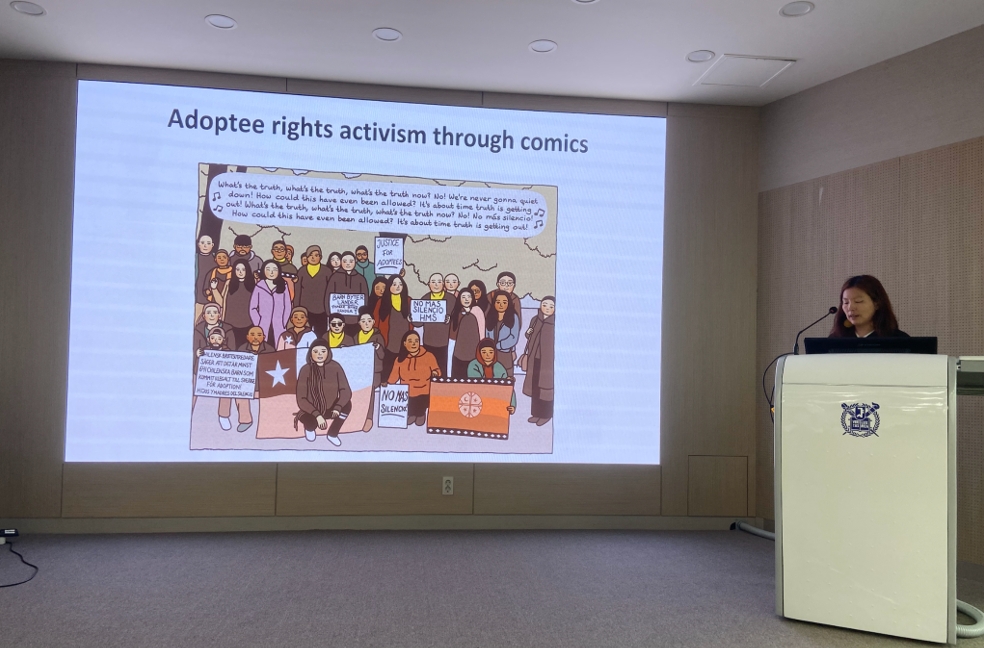 Lisa Wool-Rim Sjöblom on adoptee rights activism through comics