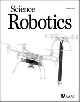 The research was published as a cover article of the 15th issue of the journal Science Robotics
